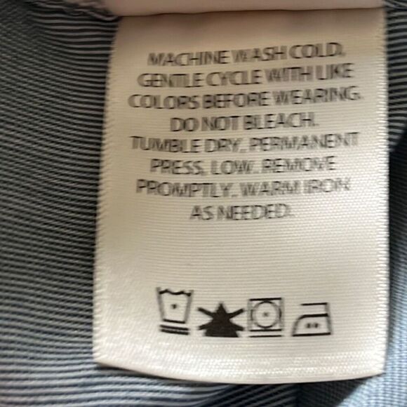 Life Khaki Slim Fit Double Pocket Button Front Shirt Mens M - Picture 10 of 10